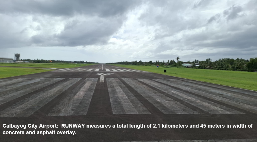 CALBAYOG AIRPORT GETS P110M FOR PERIMETER FENCE & RUNWAY LIGHTS IN 2025